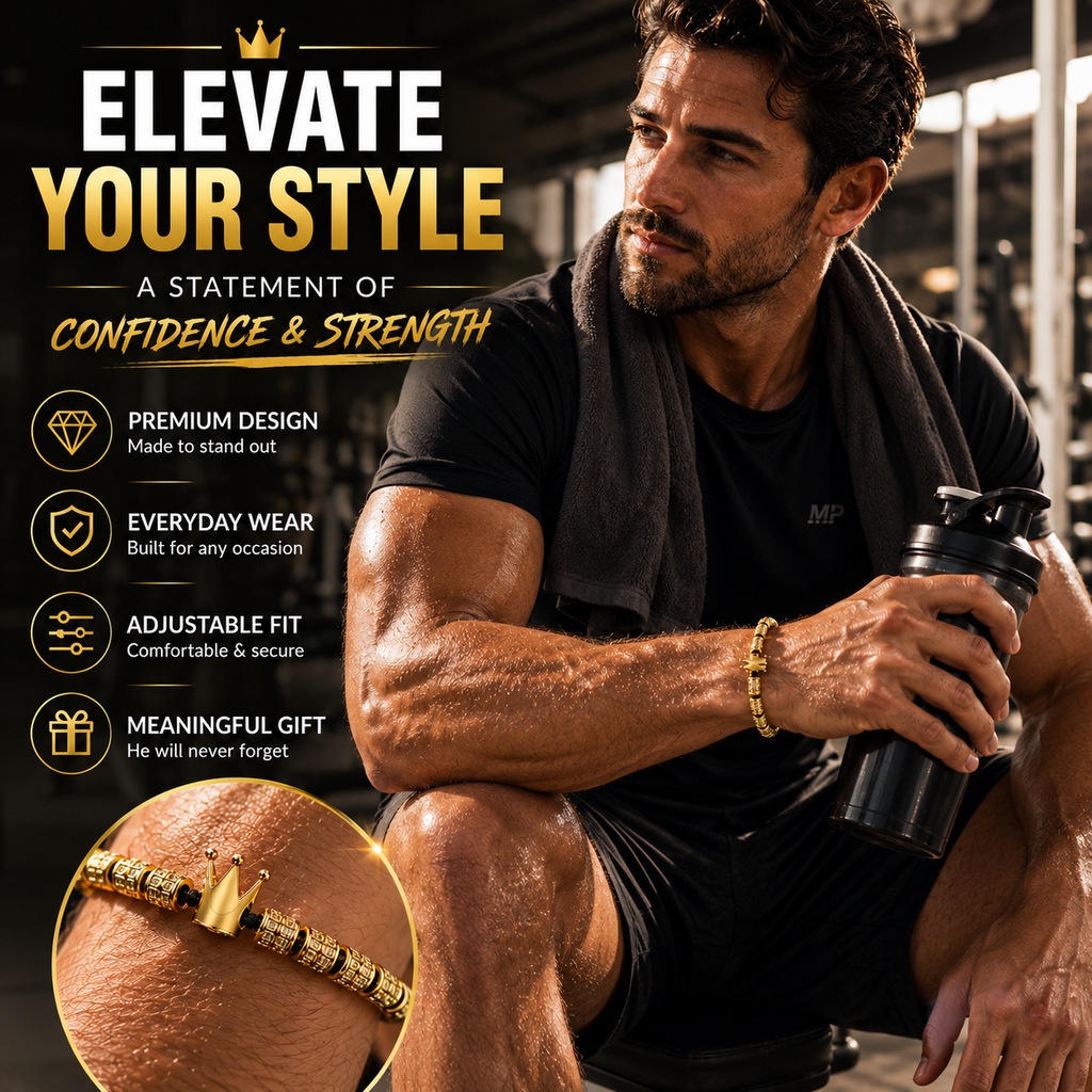 IMPETU Crown Bracelet for Men