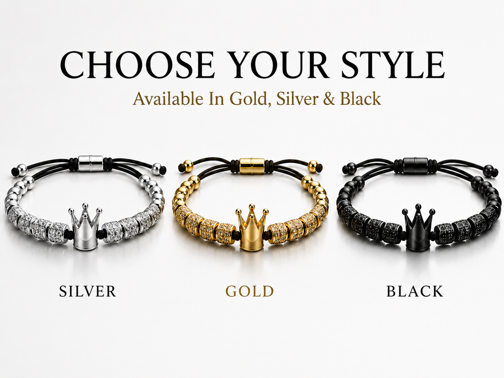 IMPETU Crown Bracelet for Men