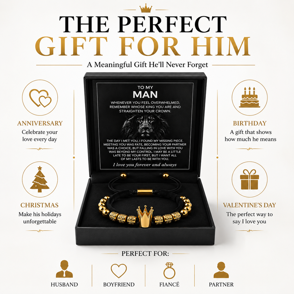 IMPETU Crown Bracelet for Men