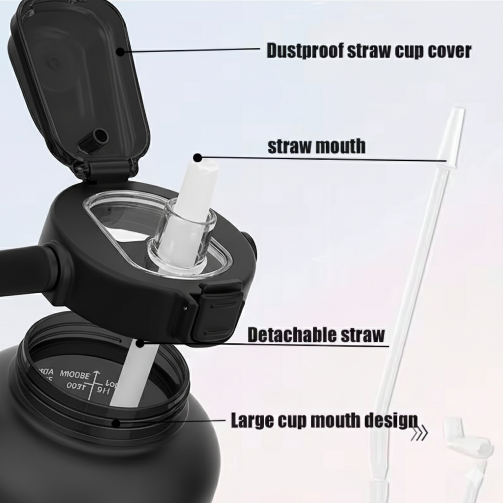IMPETU 2L Sport Water Bottle with Sleeve